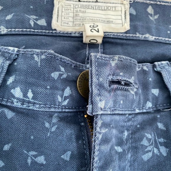 Current Elliot Crop Jeans Size 26 - Picture 3 of 4